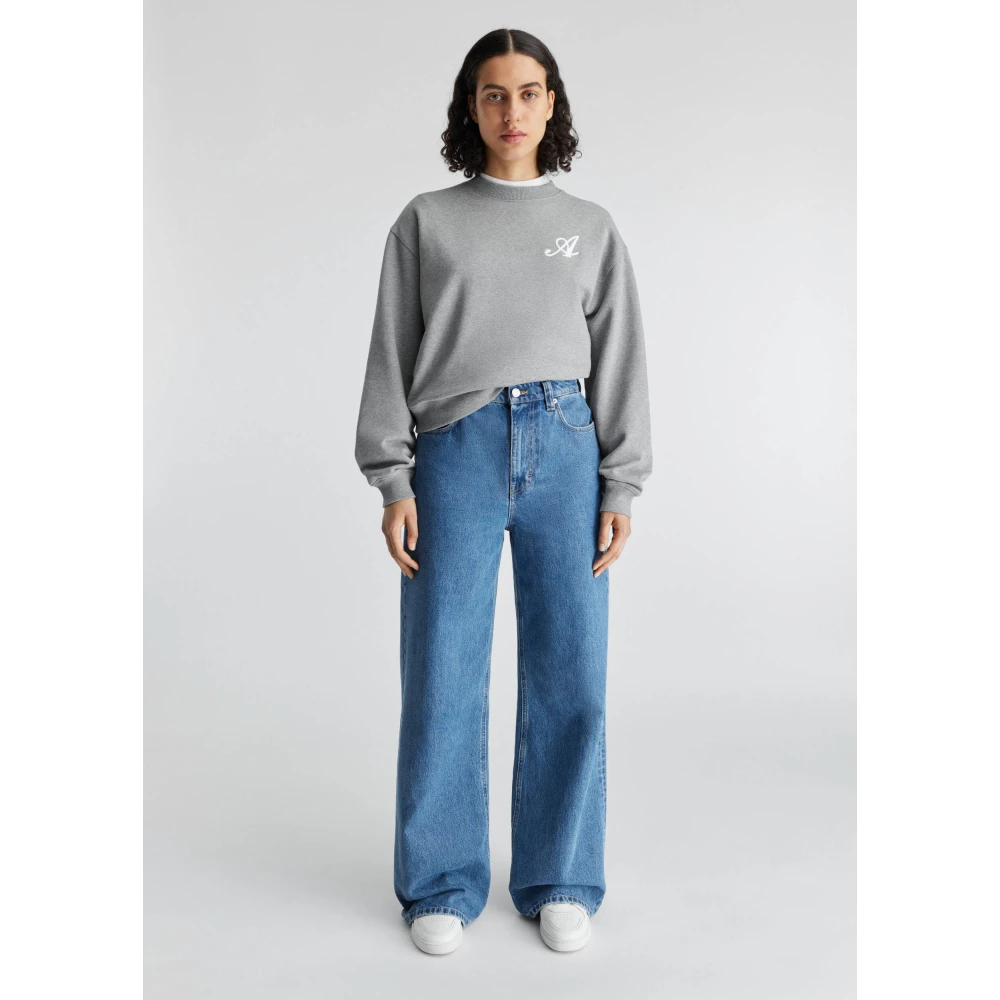 Axel Arigato Clara Wide-Leg Jeans Blue Dames