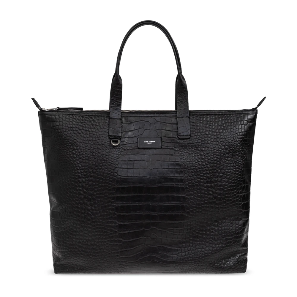 Dolce & Gabbana Men's Black Hand Luggage - Shopping Bags - One Size - Bags