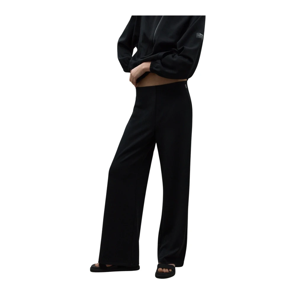 Ecoalf Zwarte Broek 319 Black Dames