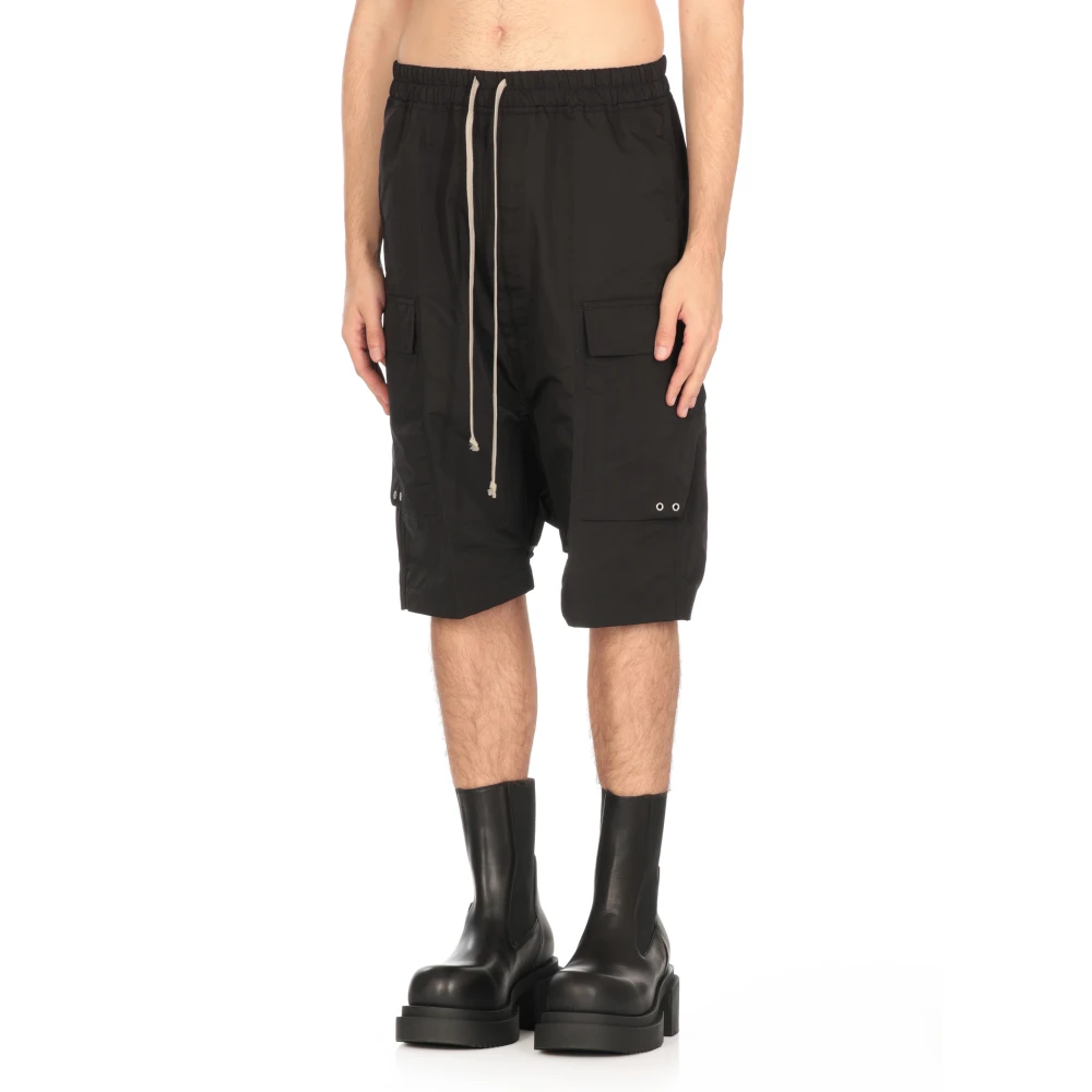 Converse Zwarte Cargo Bermuda Shorts Black Heren