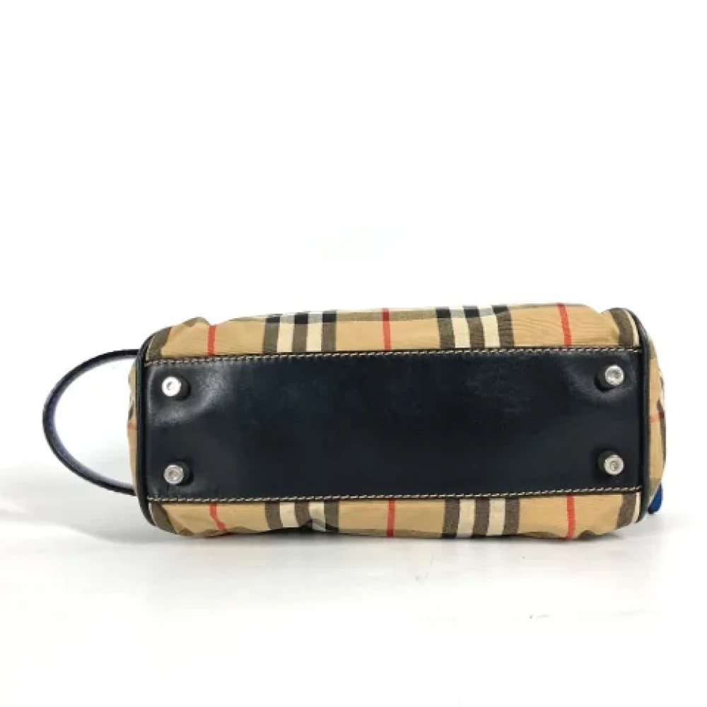 Burberry Vintage Pre-owned Leather clutches Beige Dames