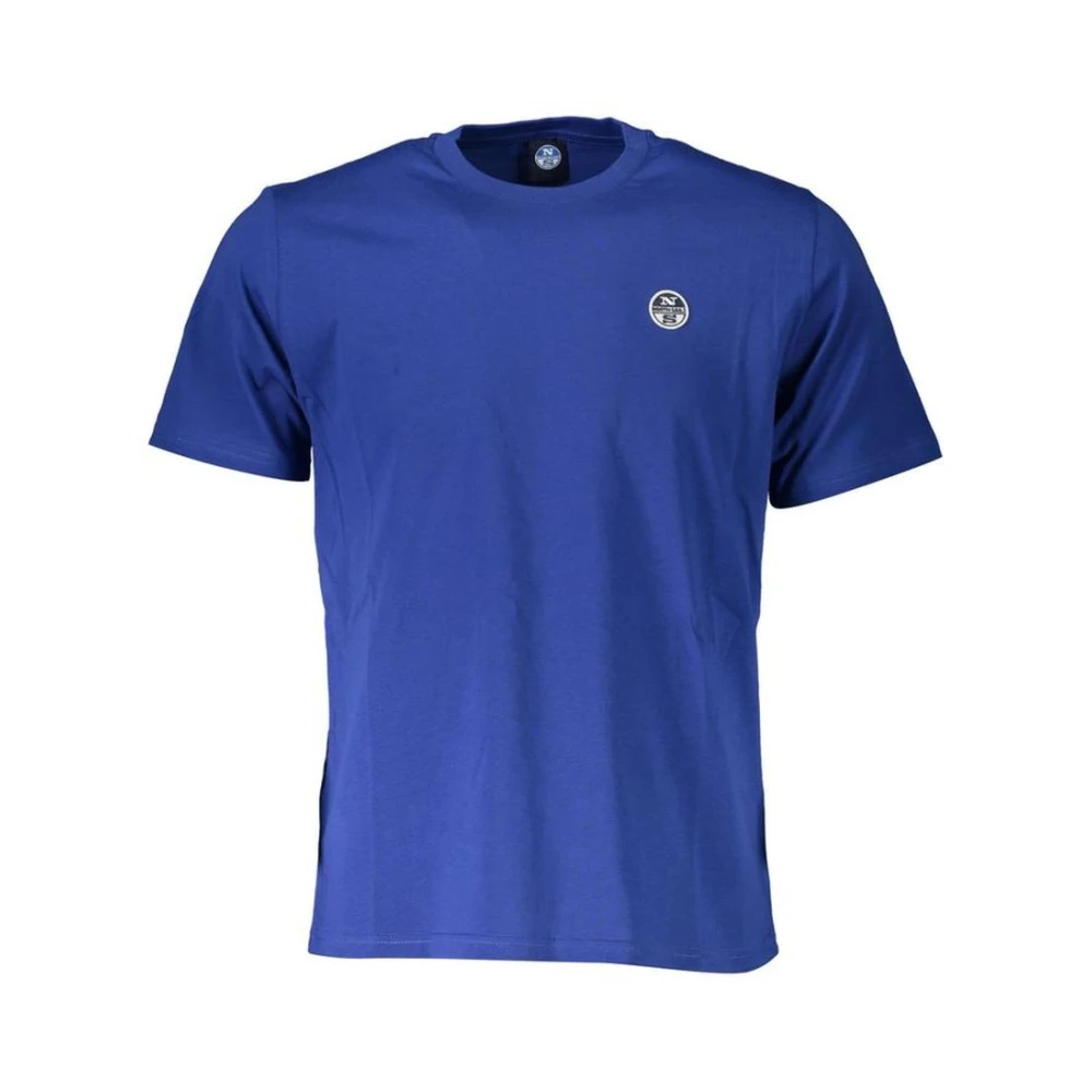 North Sails Men's Blue T-Shirts, M, Nautical Crew Neck Tee