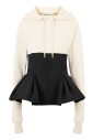 contrasting-peplum-hoodie