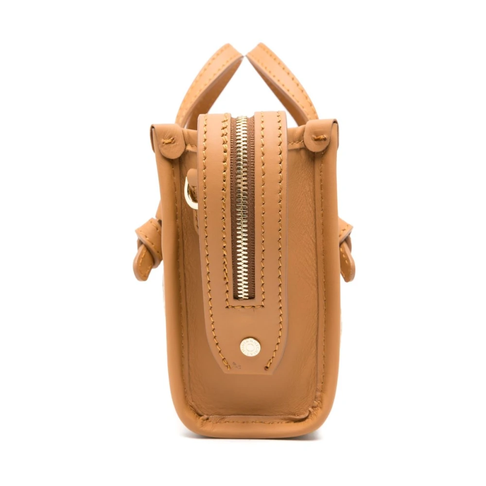 Gianni Chiarini Natuurlijke tassen met bovenritssluiting Beige Dames