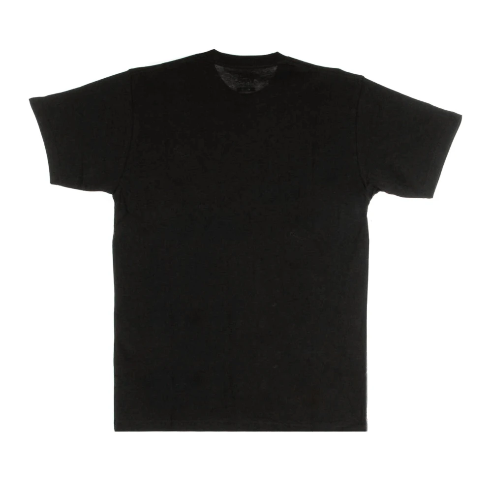 Vans Kliek Zwart Wit T-Shirt voor Mannen Black Heren