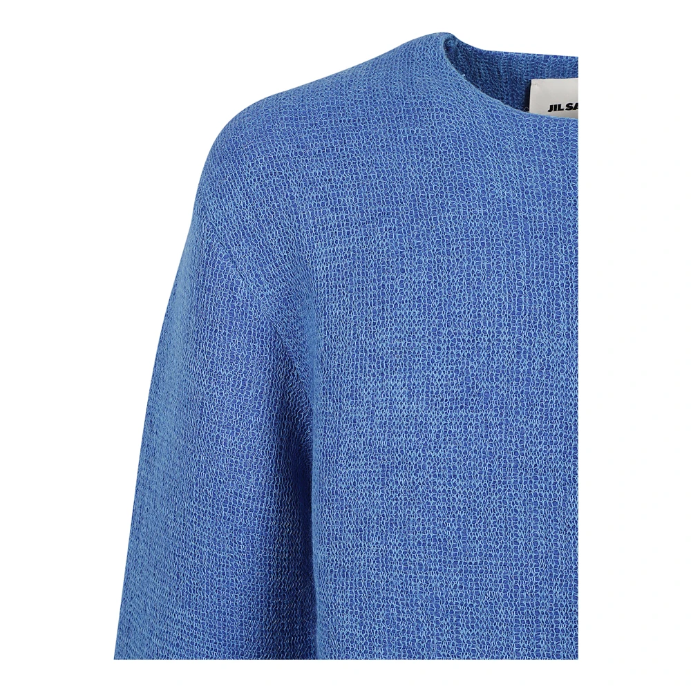 Jil Sander Stijlvolle Sweaters voor Vrouwen Blue Heren