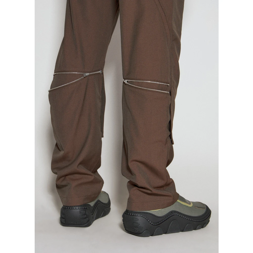 Kiko Kostadinov Trousers Brown Heren