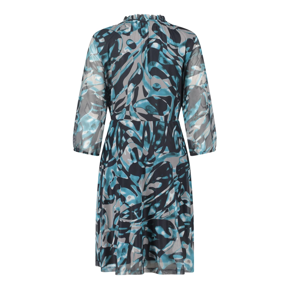 Betty & Co Casual jurk met 3 4 mouwen Multicolor Dames