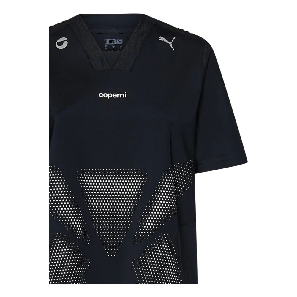 Coperni Zwarte Trui met Reflecterende Details Black Dames
