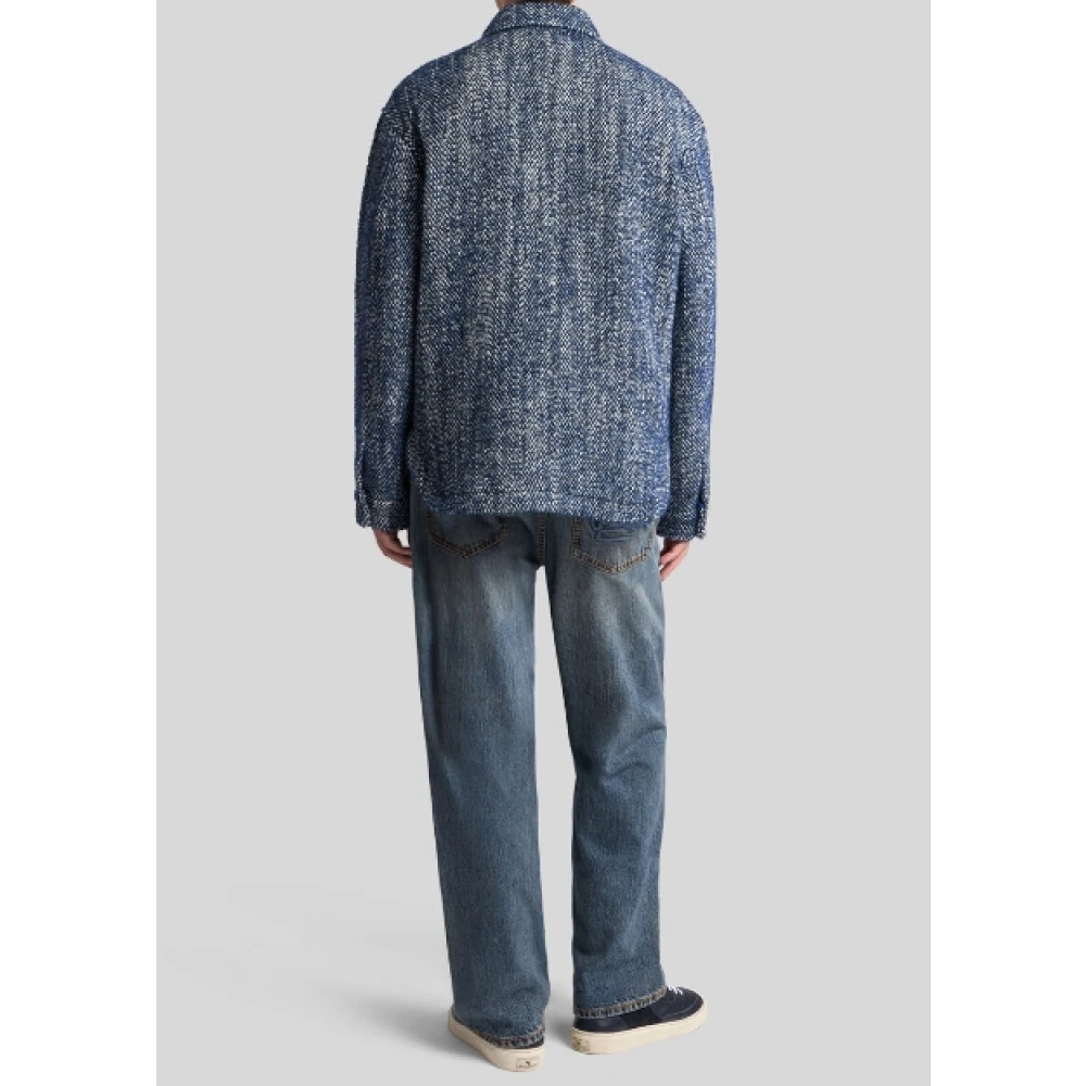 ETRO Stijlvolle Jassen voor Mannen en Vrouwen Blue Heren