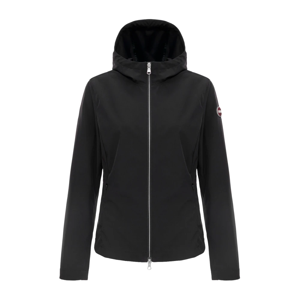 Colmar Women's Black Windbreakers, S, Wind Jacket