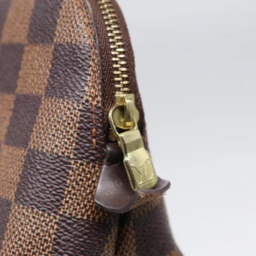 Louis Vuitton Vintage Pre-owned Canvas clutches Brown Dames