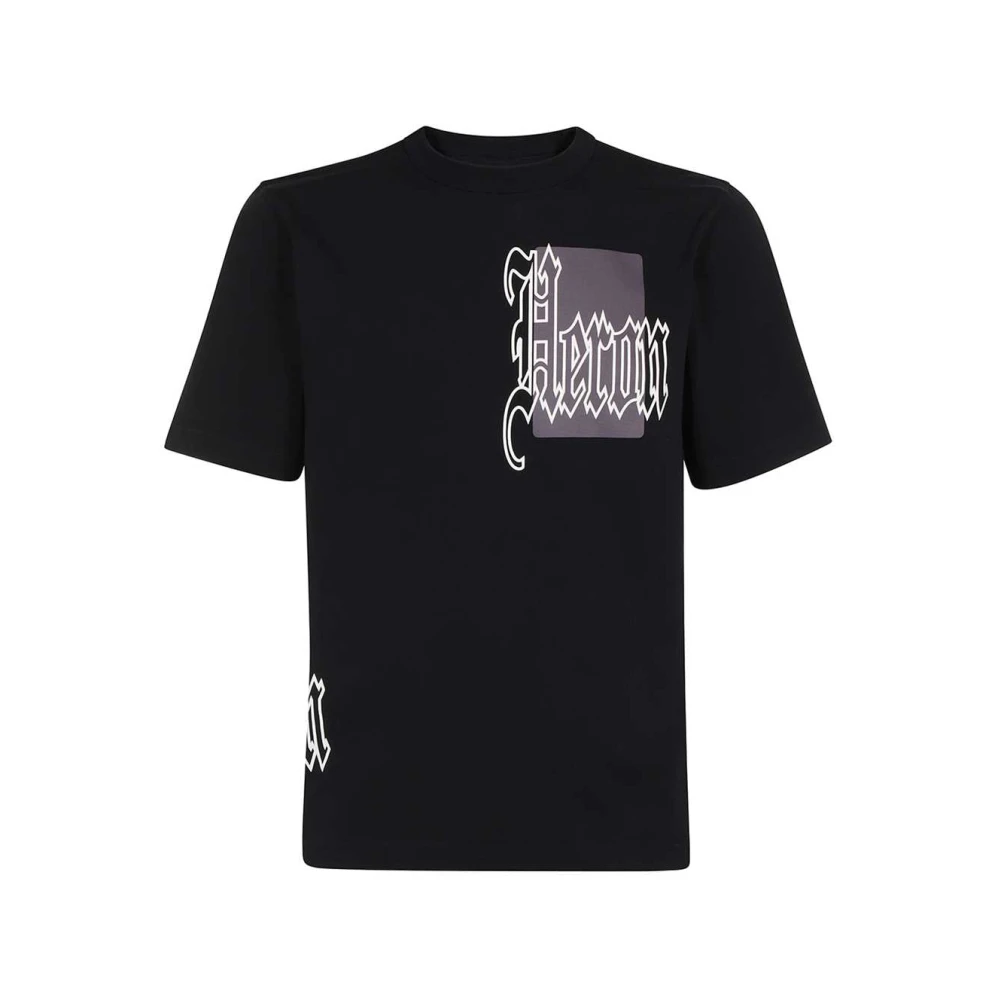 Heron Preston Katoenen T-shirt met print Black Heren