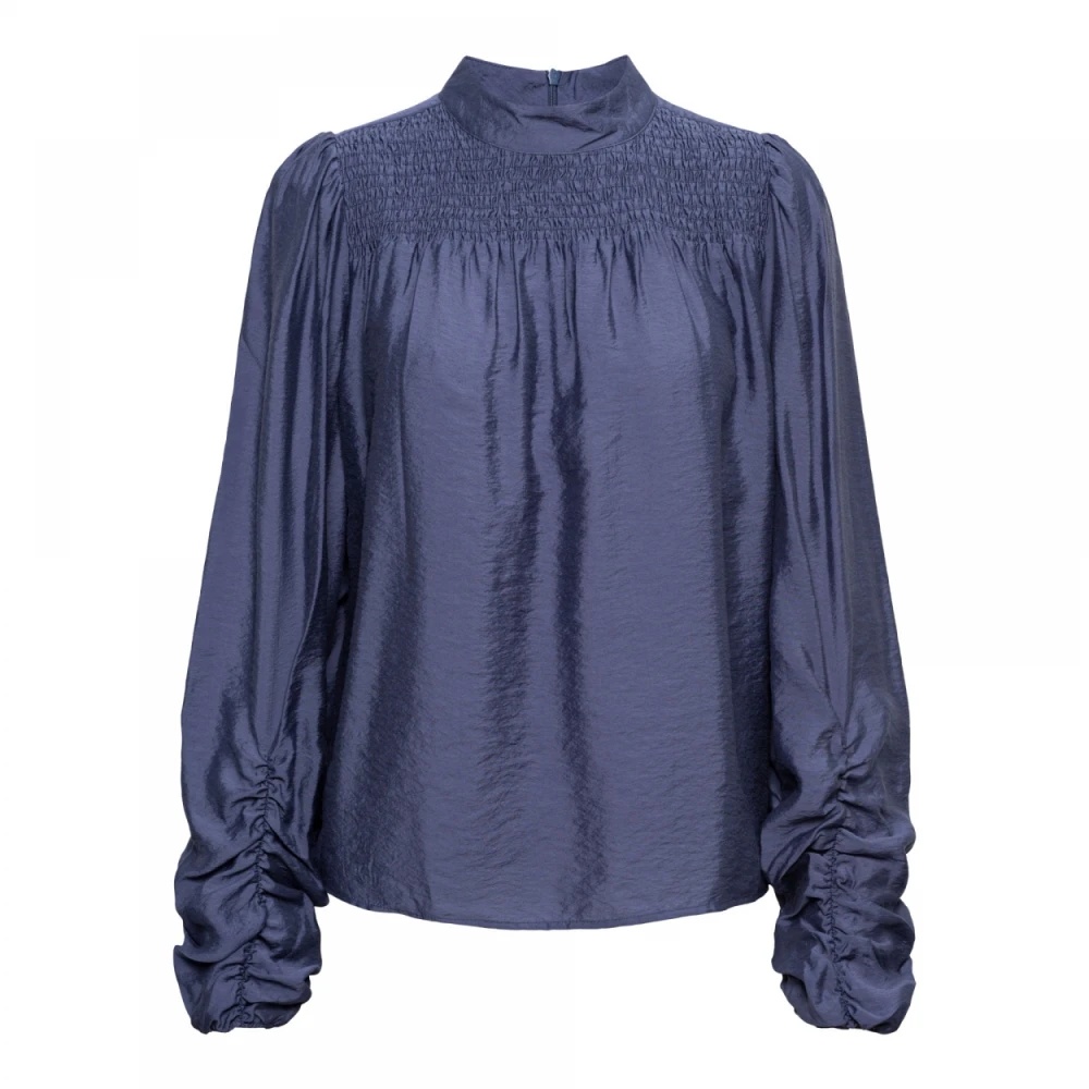 SHAPERIN Coltrui voor dames, lange mouwen, rolkraag, top, bovendeel met opstaande kraag, voor lente en herfst, T-shirts met lange mouwen, donkergroen, XL