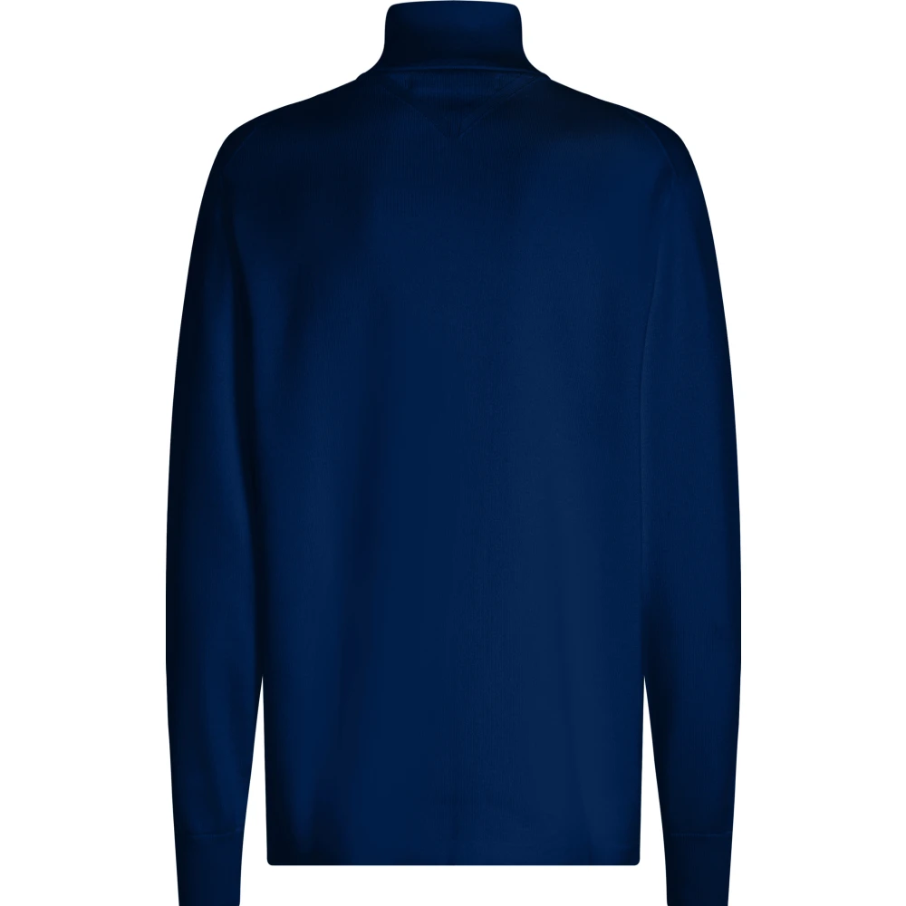 Tommy Hilfiger Blauwe Pullover Sweatshirt Blue Heren