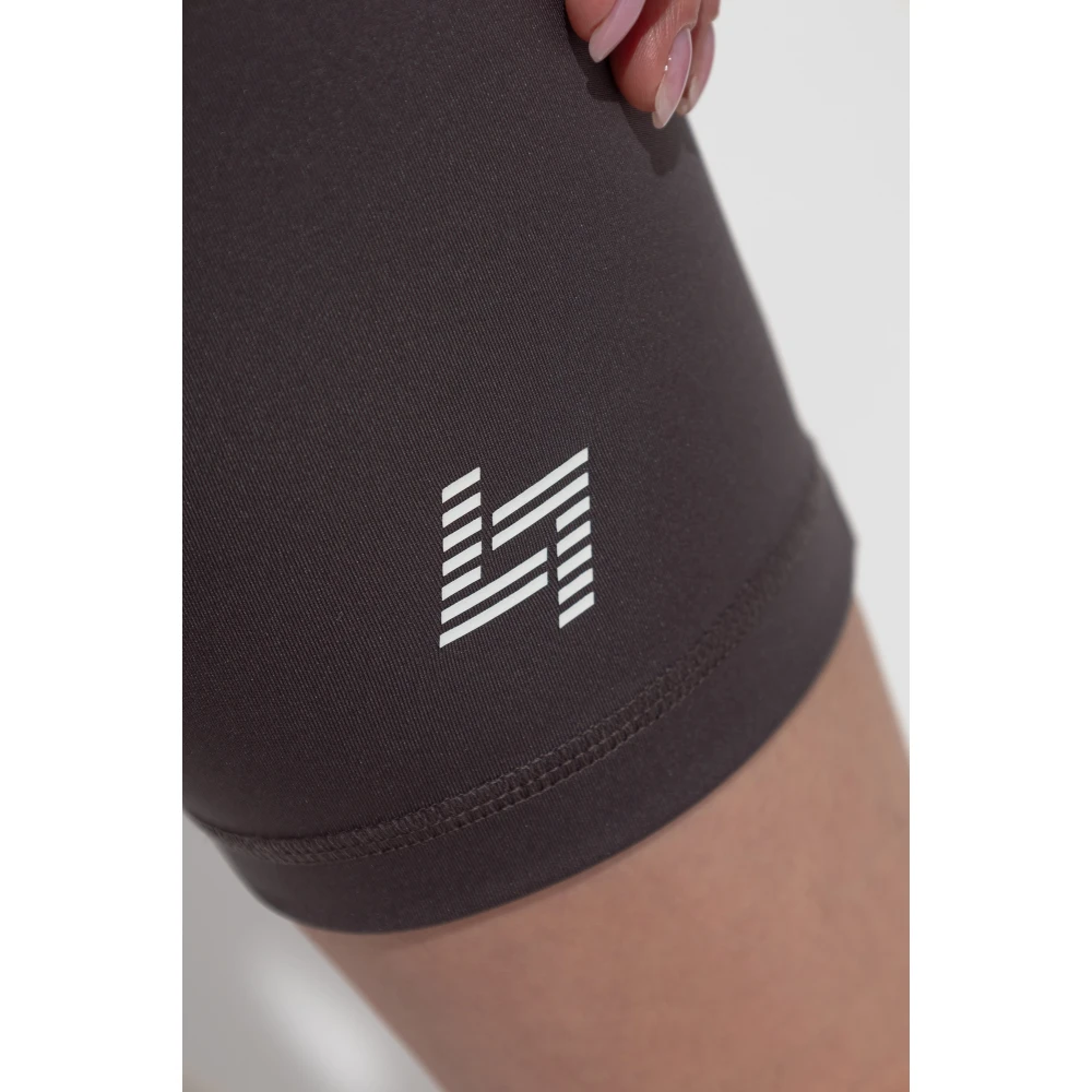 Emporio Armani EA7 Korte leggings Gray Dames