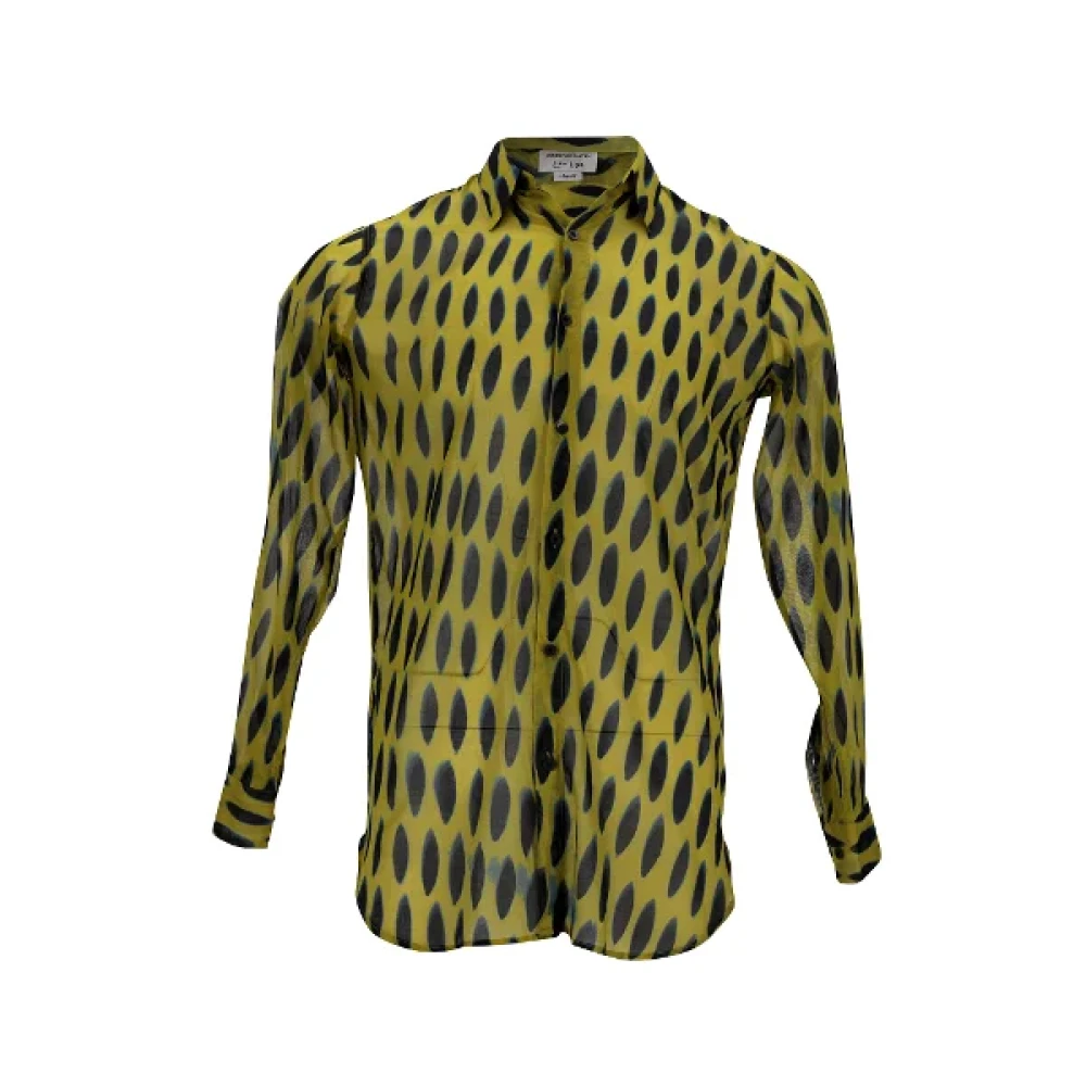 Dries van Noten Pre-owned Cotton tops Yellow Dames