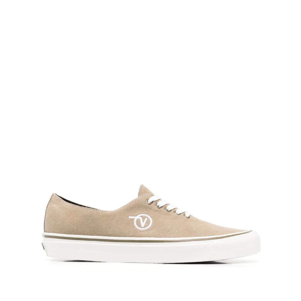 Vans Luxe Suede Sneakers voor Vrouwen Dames Schoenen Beige