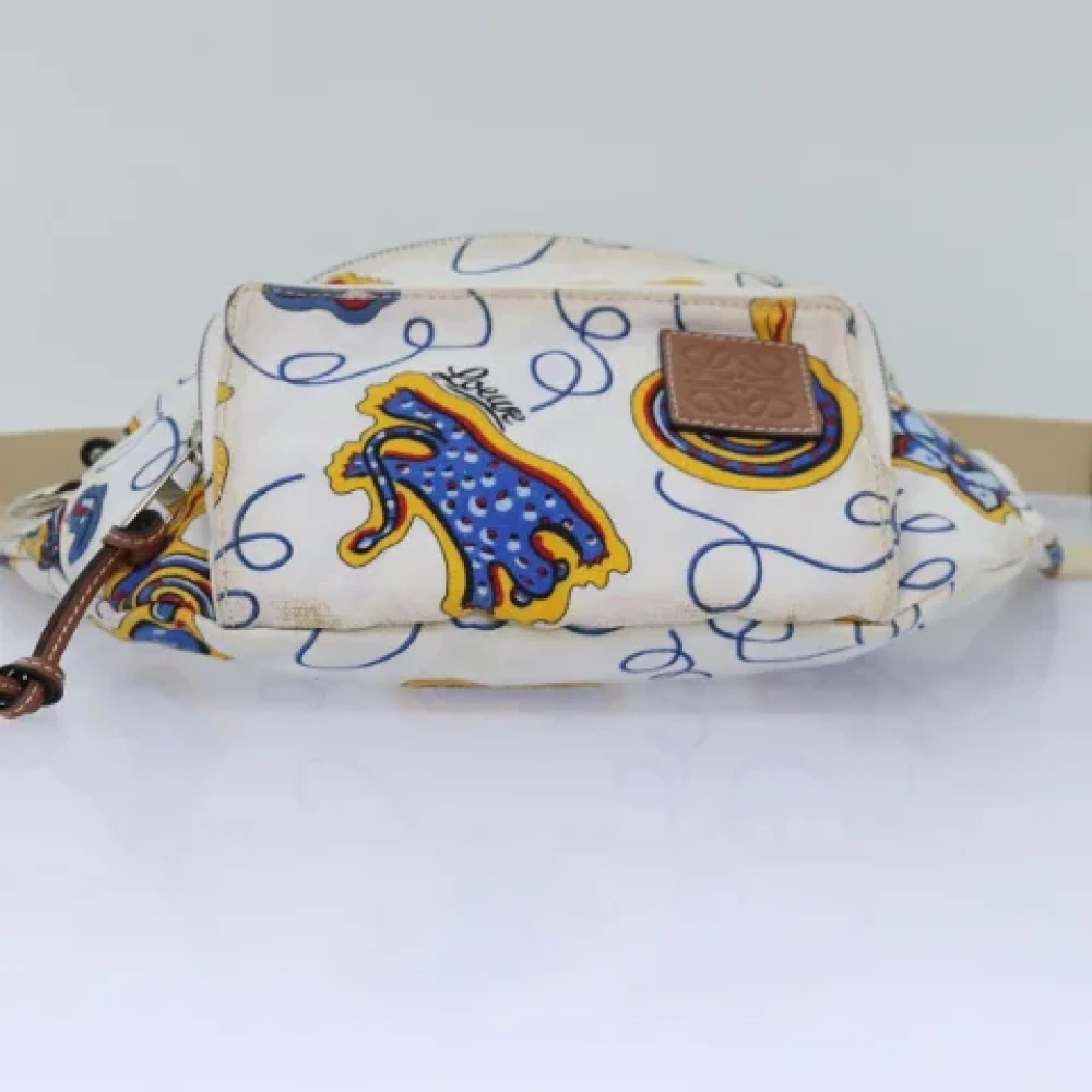 Loewe Pre-owned Canvas crossbody-bags Multicolor Dames