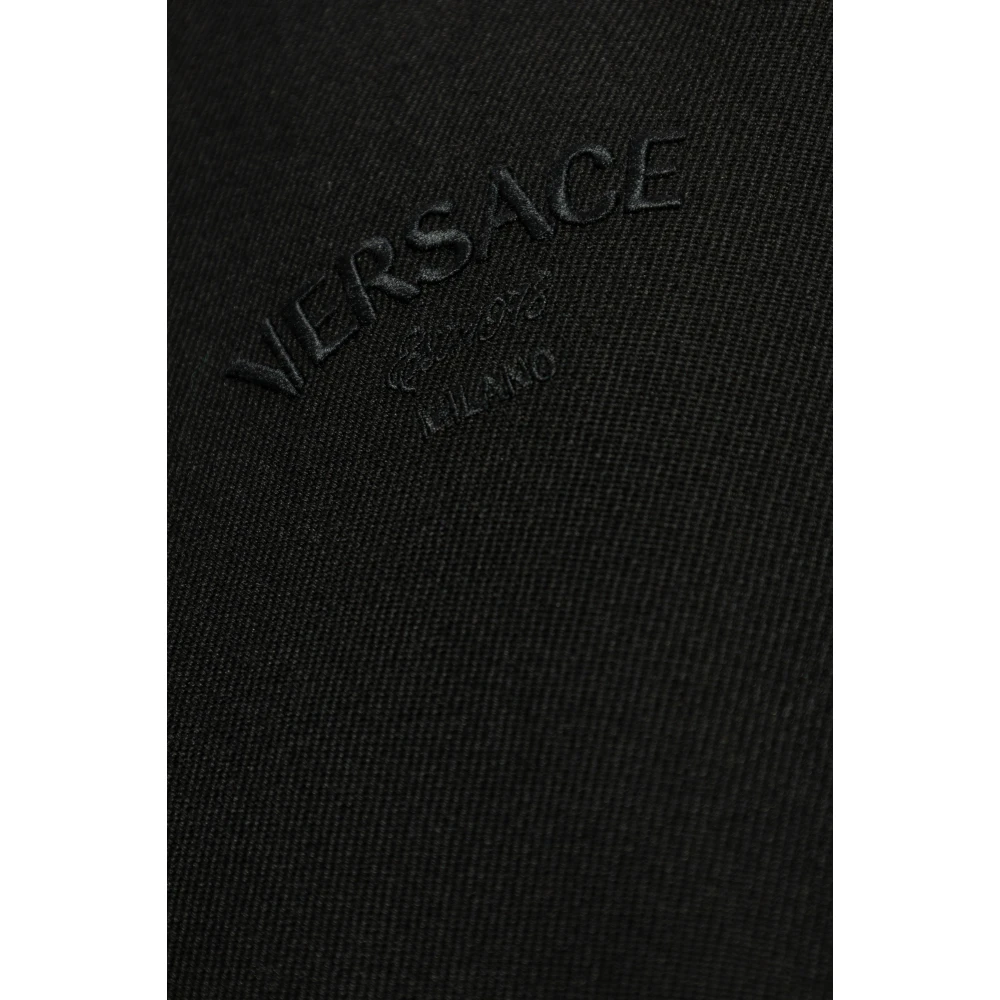 Versace Omkeerbare bomberjack Black Heren