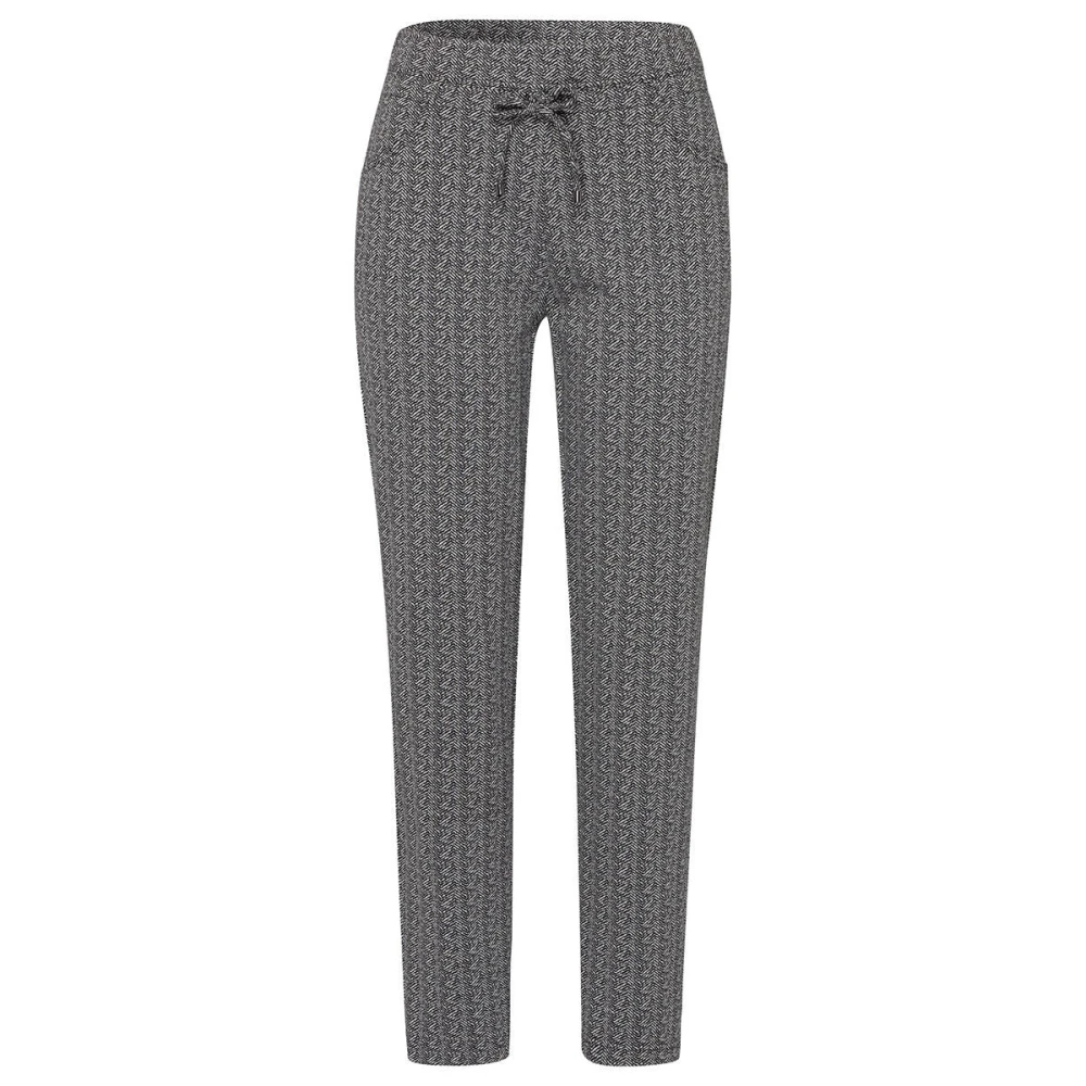 Frank Walder NOSHose Stijlvolle Broek Black Dames