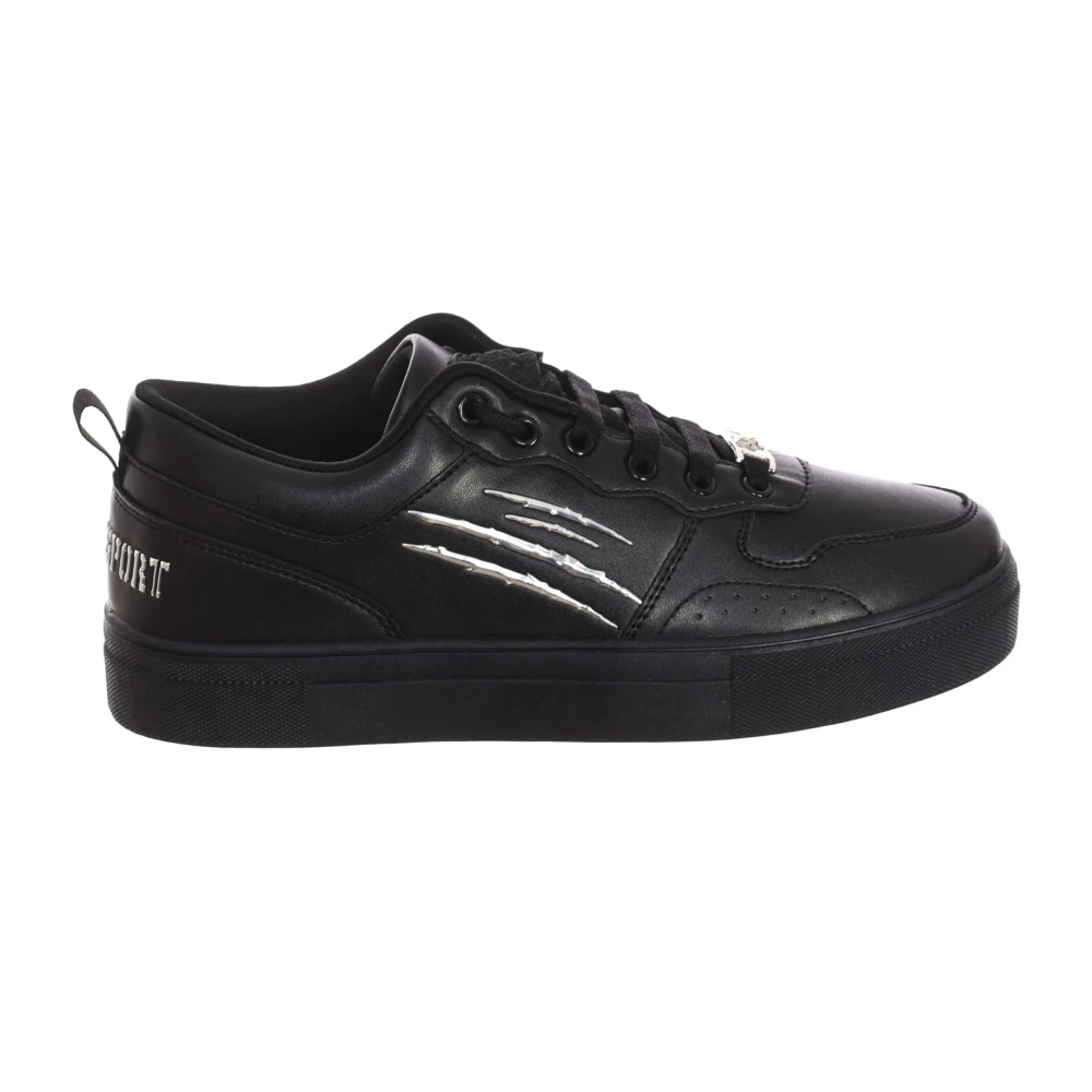 Plein Sport Men's Black Sporty Mid-Top Trainers - Skateboarding - 6 Uk - Sport