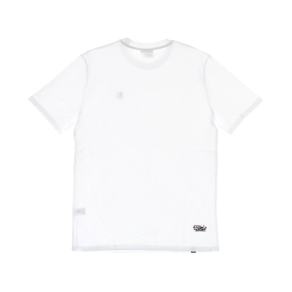 Dolly Noire Witte Tee met Geborduurd Logo White Heren