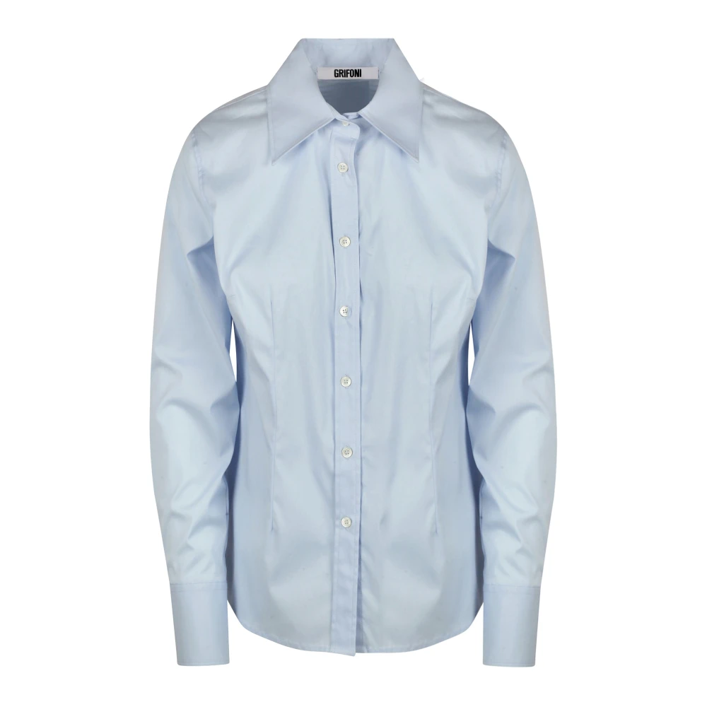 Mauro Grifoni Stijlvolle Shirt Gt220001 3 Blue Dames