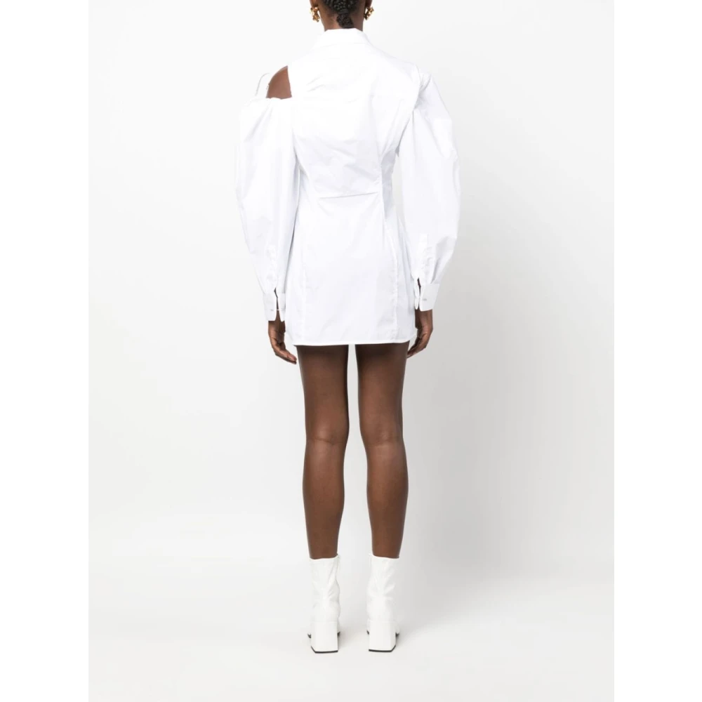 Jacquemus Galliga Witte Jurk White Dames