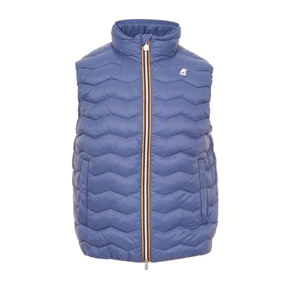 K-Way - Jackets > Vests - Blue - K-Way - Modalova