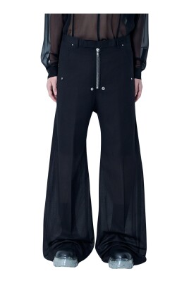 Pantaloni cargo skinny in cotone in Nero - Rick Owens Pantaloni cargo skinny in cotone in Nero - Rick Owens