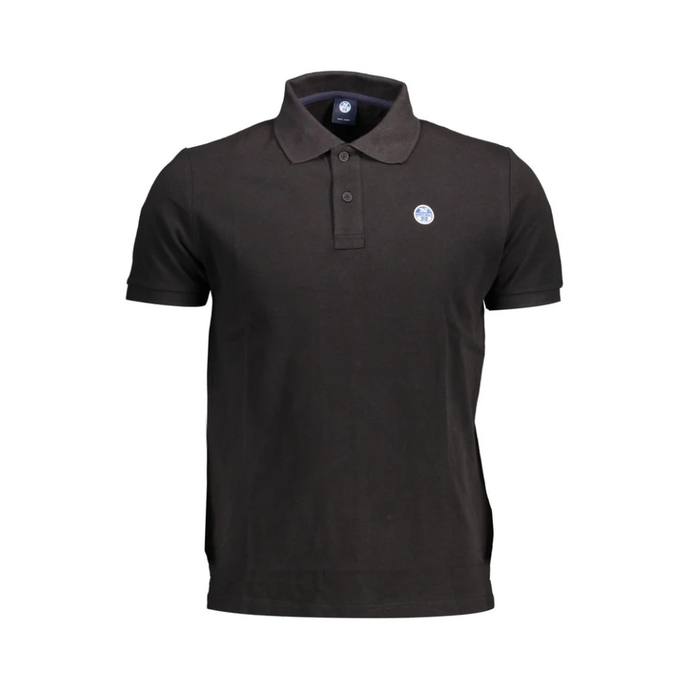 North Sails Men's Black Cotton Polo Shirt - Polo Shirts - Xl- Tops