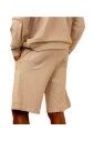 bermuda-sweatshirt-beige-avec-poches