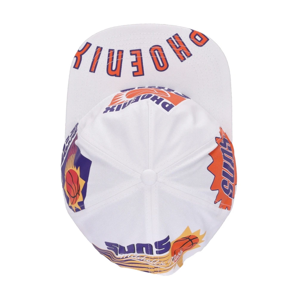 Mitchell & Ness NBA Phoenix Suns Platte Klep Pet White Heren