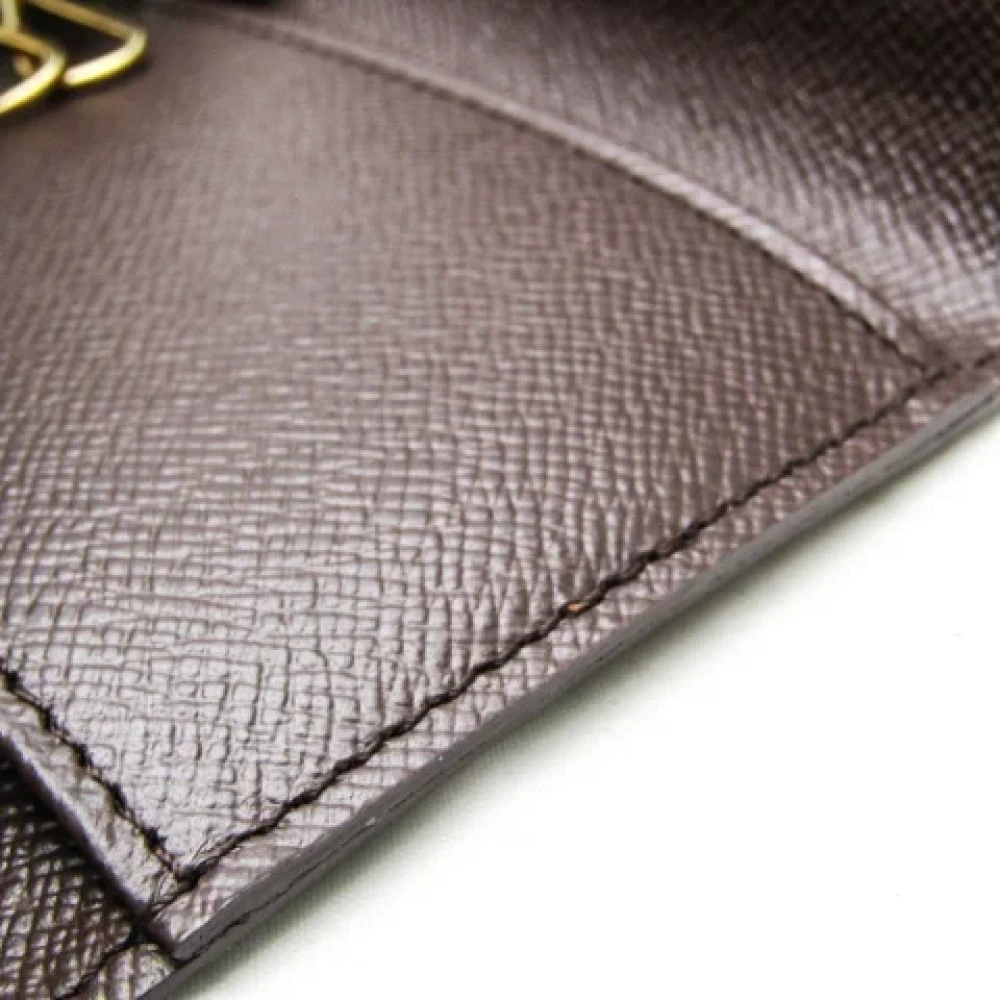 Louis Vuitton Vintage Pre-owned Fabric key-holders Brown Dames