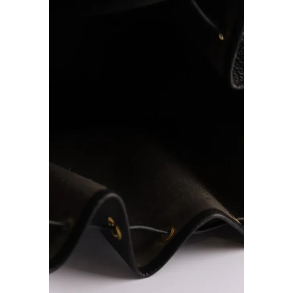 Hermès Vintage Pre-owned Leather shoulder-bags Black Dames