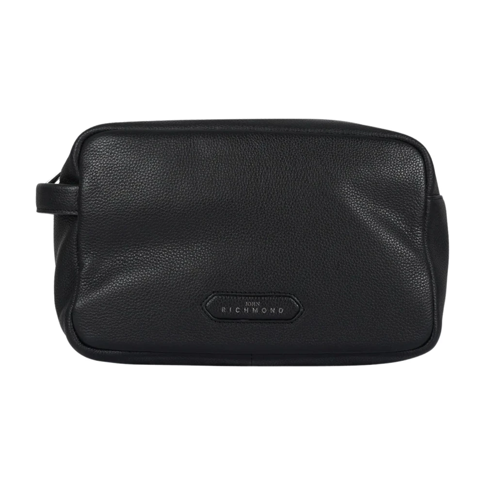 John Richmond Mannen Pouch Tas Black Heren