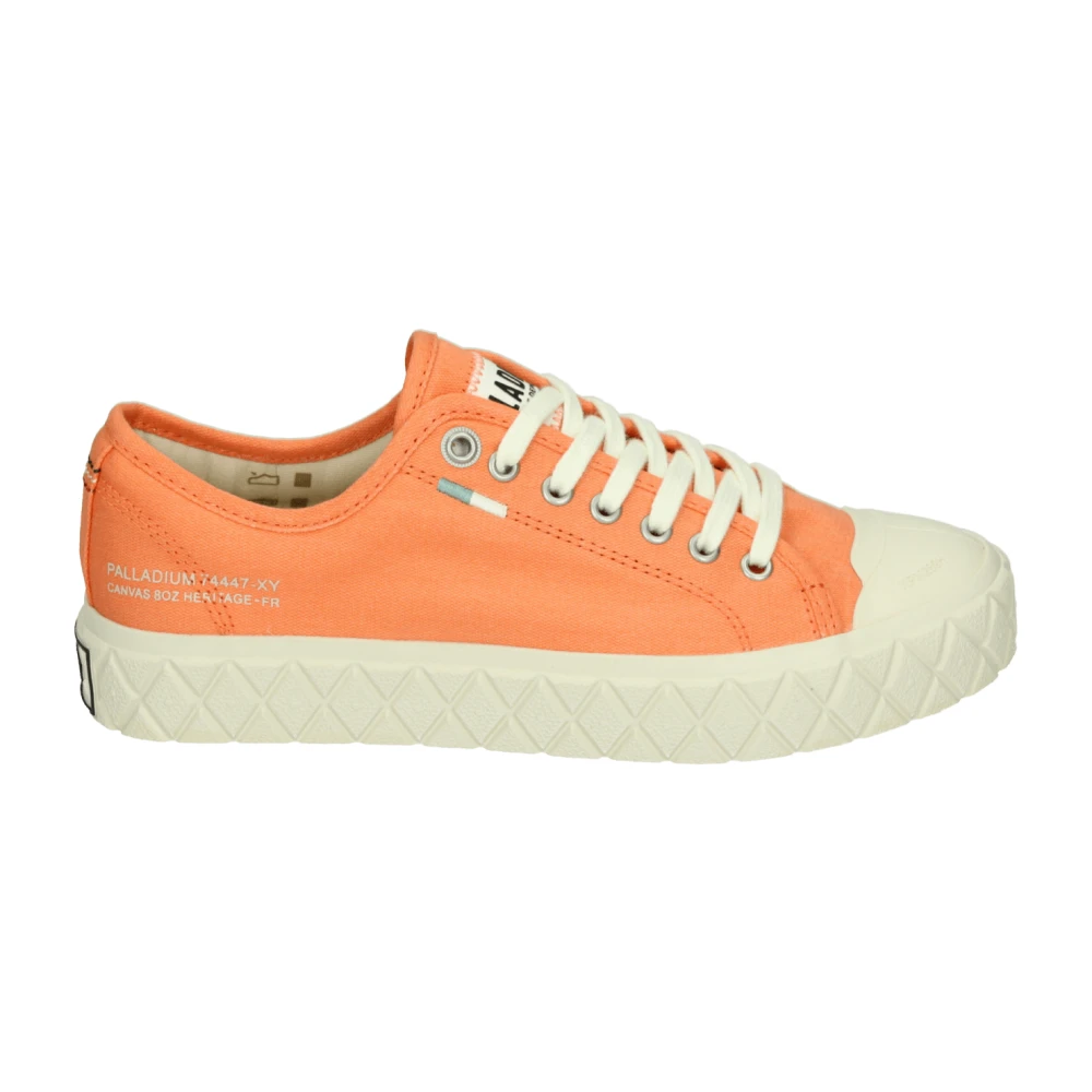 Palladium Sportieve Lage Sneakers Dames Schoenen Oranje