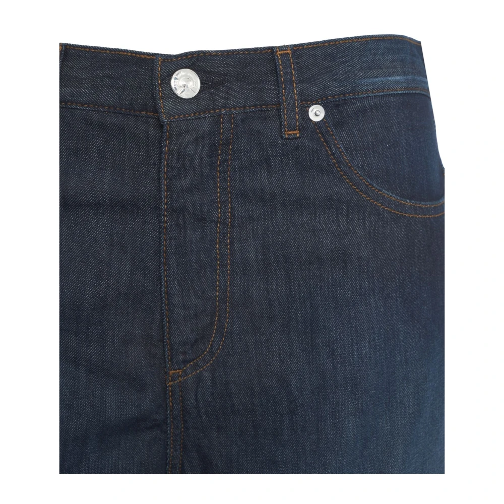 Nine In The Morning Blauwe Wide Leg Elsa Jeans Blue Dames