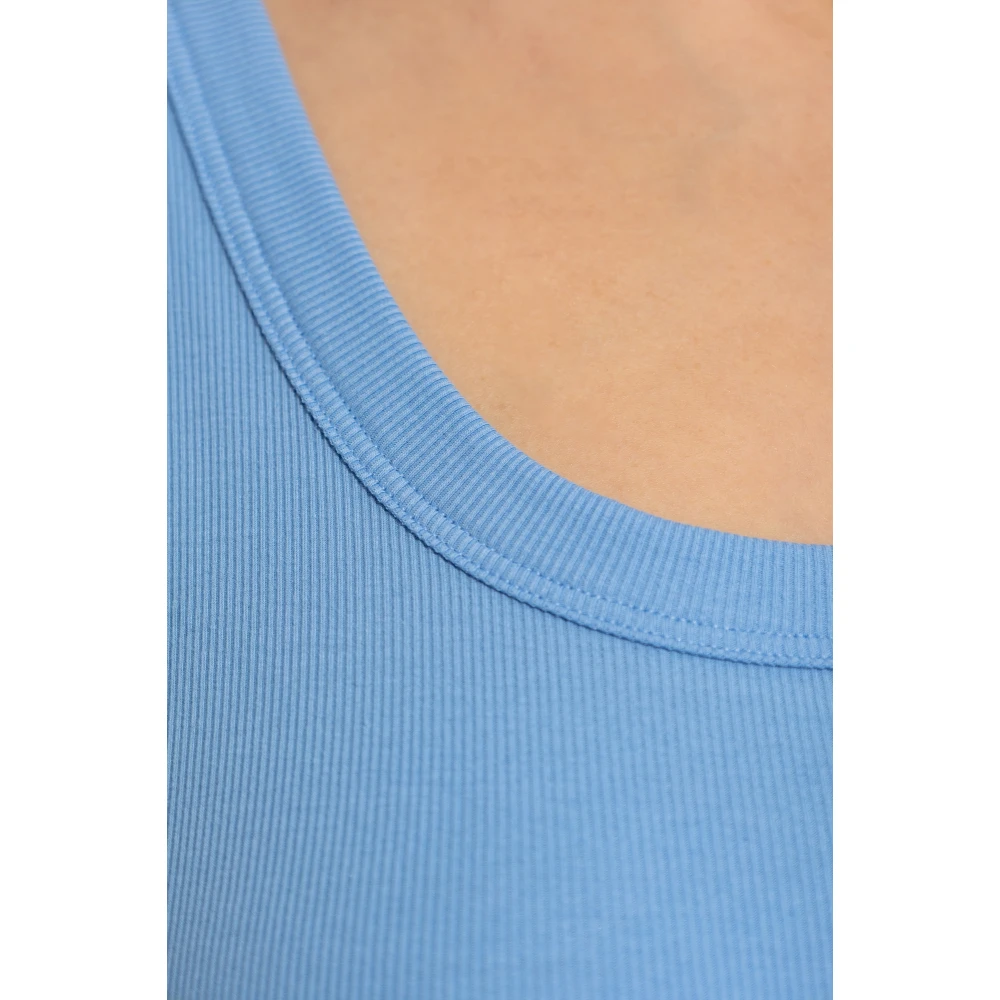 Hanro Top Sleep & Lounge Blue Dames
