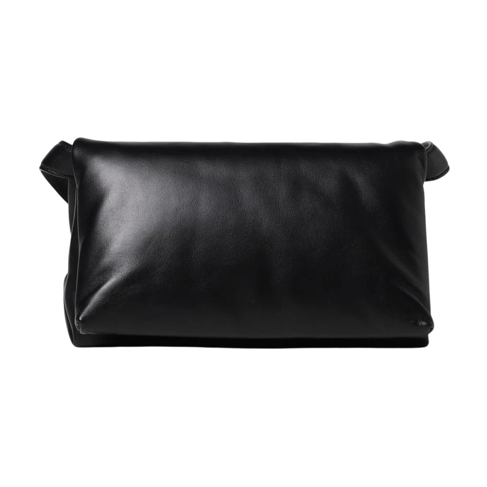 Marni Women's Black Cross Body Bags, One Size, Leather Crossbody Bag