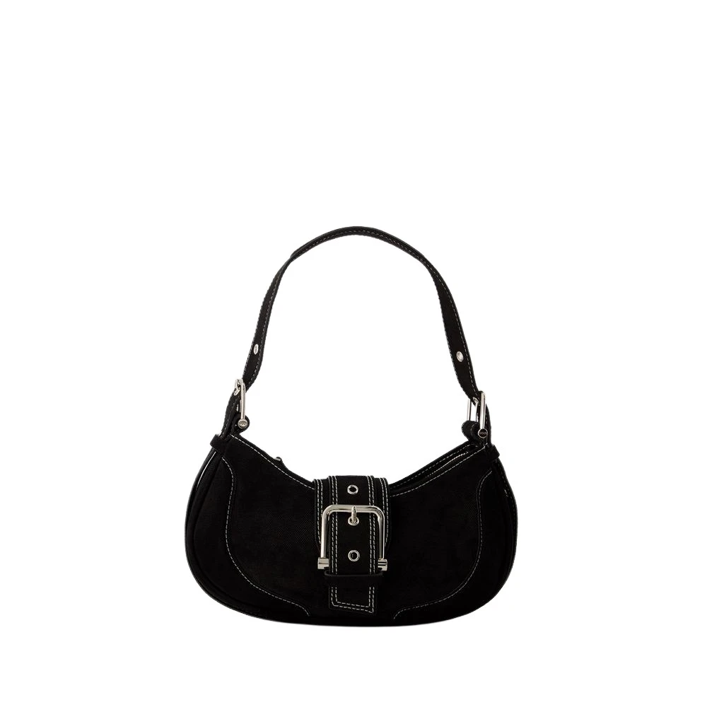 Osoi Women's Black Hobo Brocle Bag