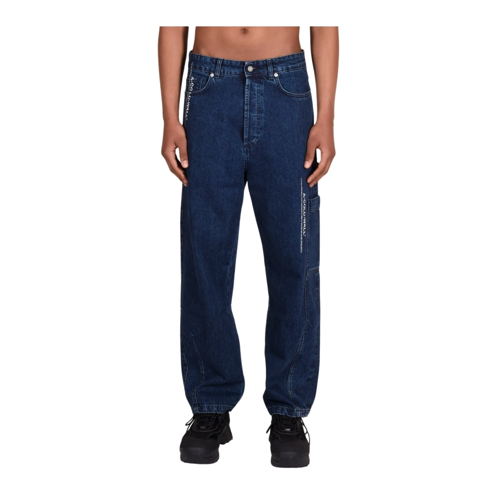 A-Cold-Wall Denim Jeans 5-Pocket Stijl Blue Heren