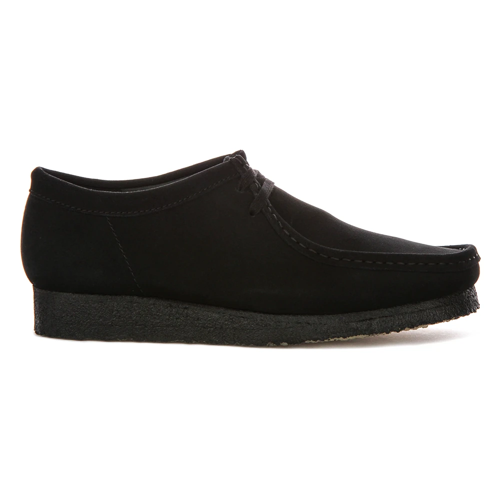 Clarks Men's Black Laced Shoes, 7 Uk, Wallabee