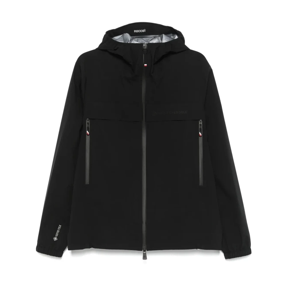 Moncler Black Light Jackets, Male, Xl, Shipton Jacket