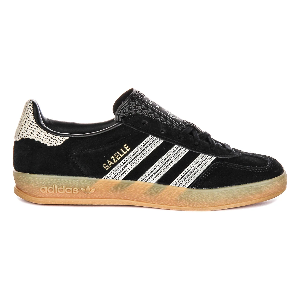 Adidas Women's Black Skateboarding, 7 Uk, White Gazelle Indoor Shoes