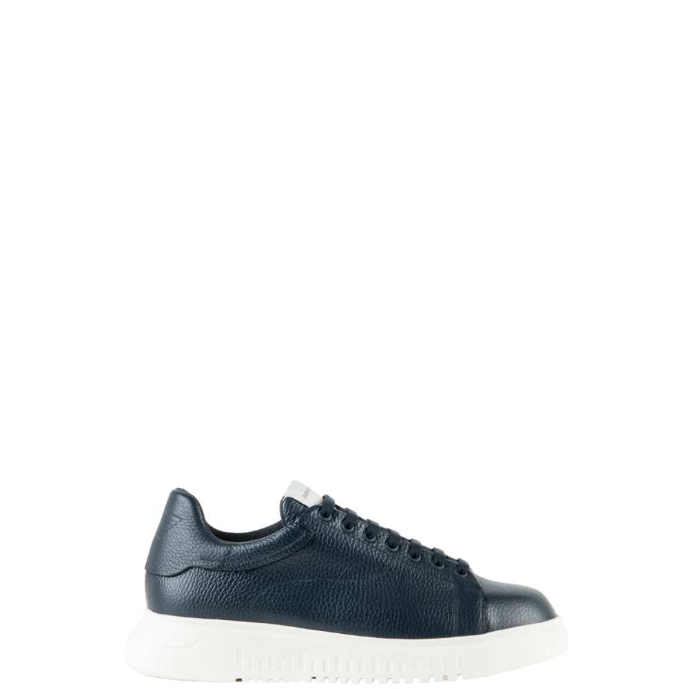Emporio Armani Uomo Blu Scarpe, 40 Eu, New,