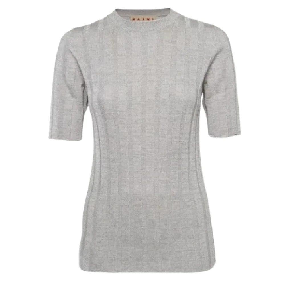 Marni Pre-owned Fabric tops Gray Dames