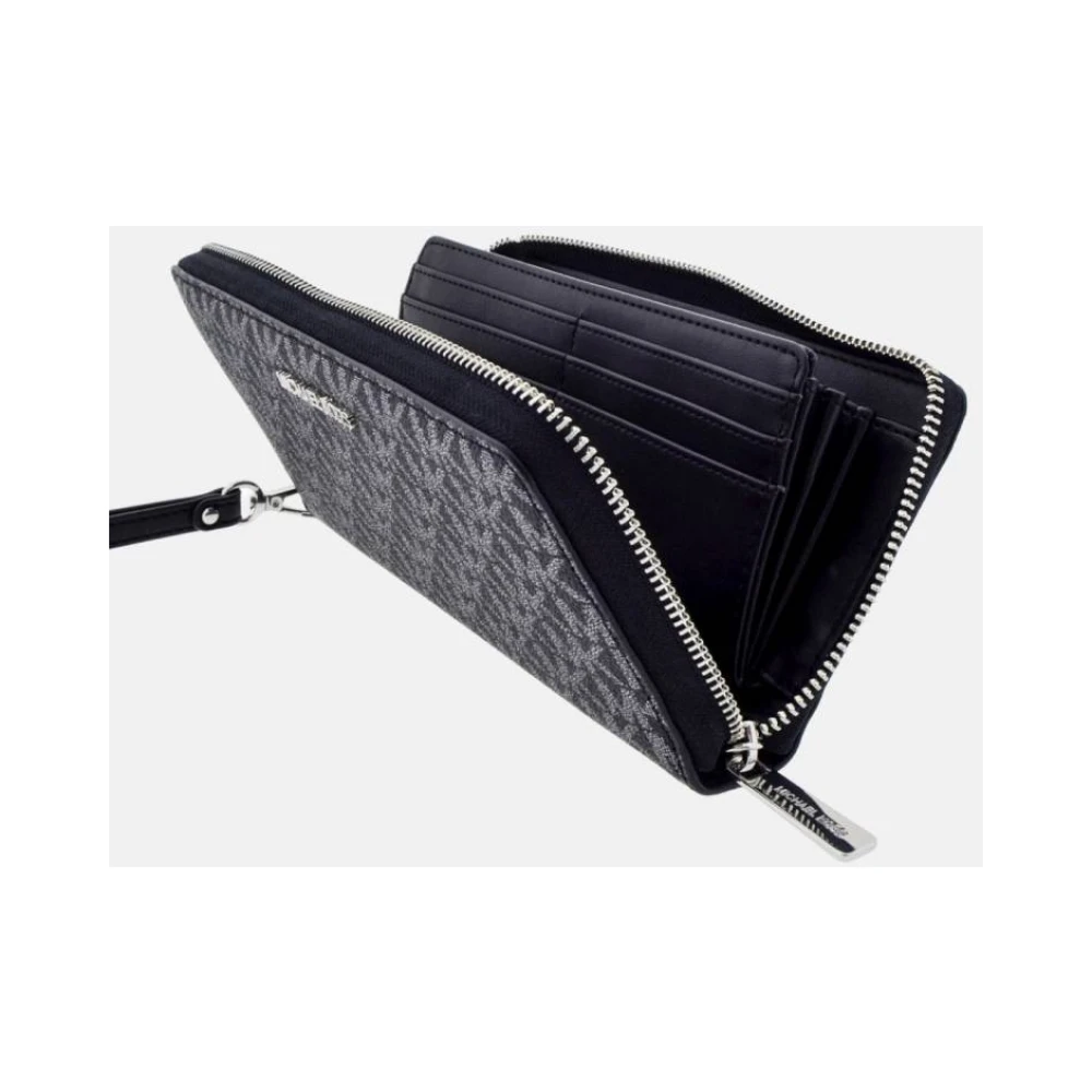 Michael Kors Jet Set Travel Wallet Black Dames