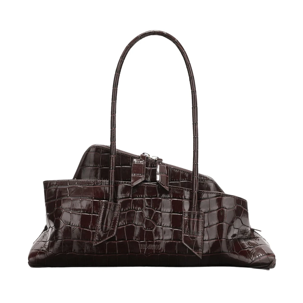 The Attico La Passeggiata Small Leather Shoulder Bag - Image 3